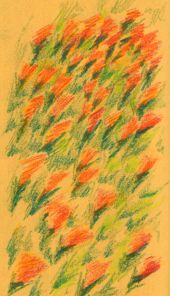 Artwork titled windy tulips